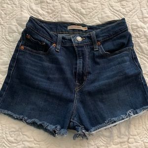 Levi’s High Rise Shorts